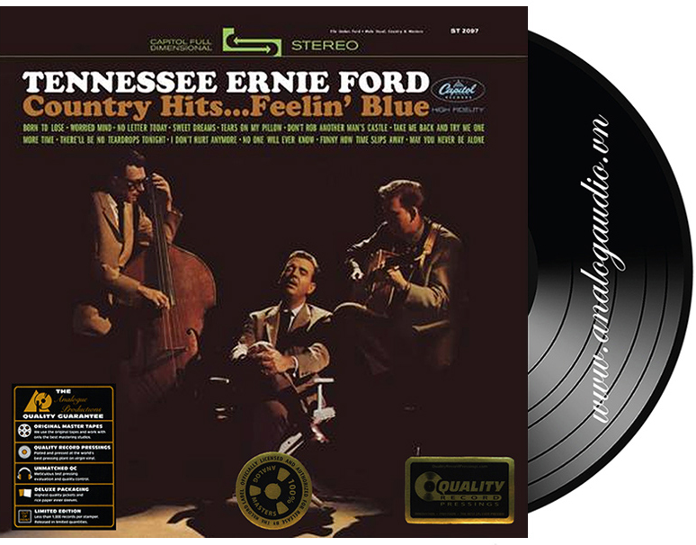 TENNESSEE ERNIE FORD - country hits ... feelin blue