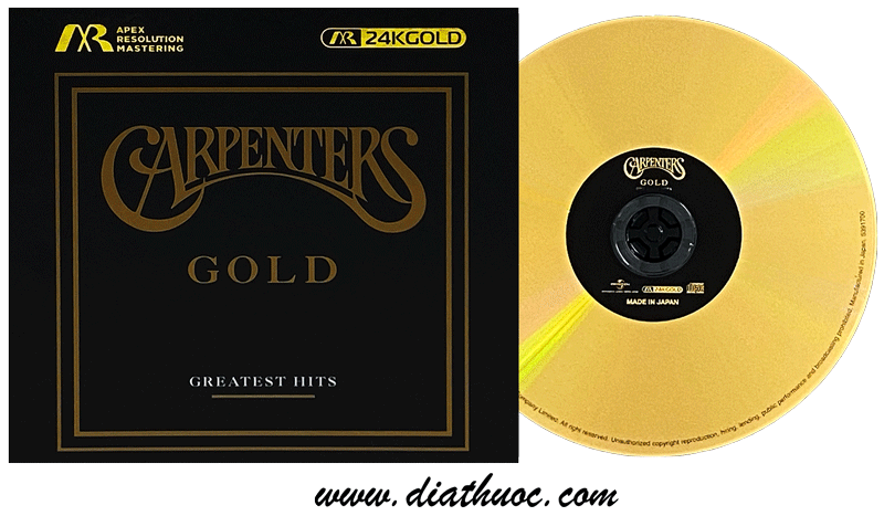 CARPENTERS greatest hits 24K GOLD