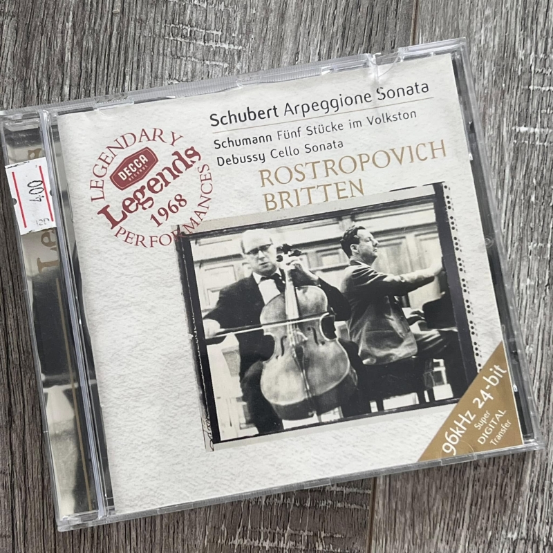 Rostropovich- Britten, Decca Legend (USED)